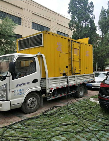 龙安发电车出租-柴油发电机组排烟系统设计要求及其考虑因素